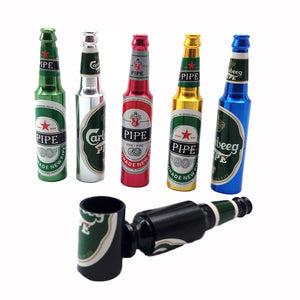 Mini Beer Bottle Pocket-Pipe
