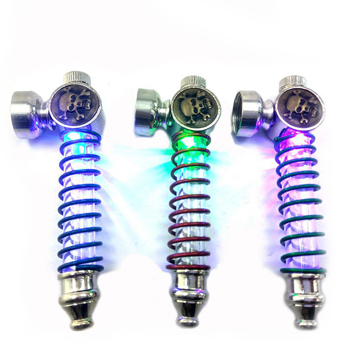LED Light up pocket pipe