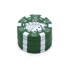 Green Poker Chip Grinder