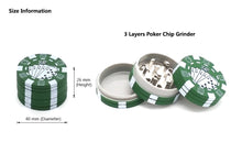 Premium Herb Grinder - Poker Chips